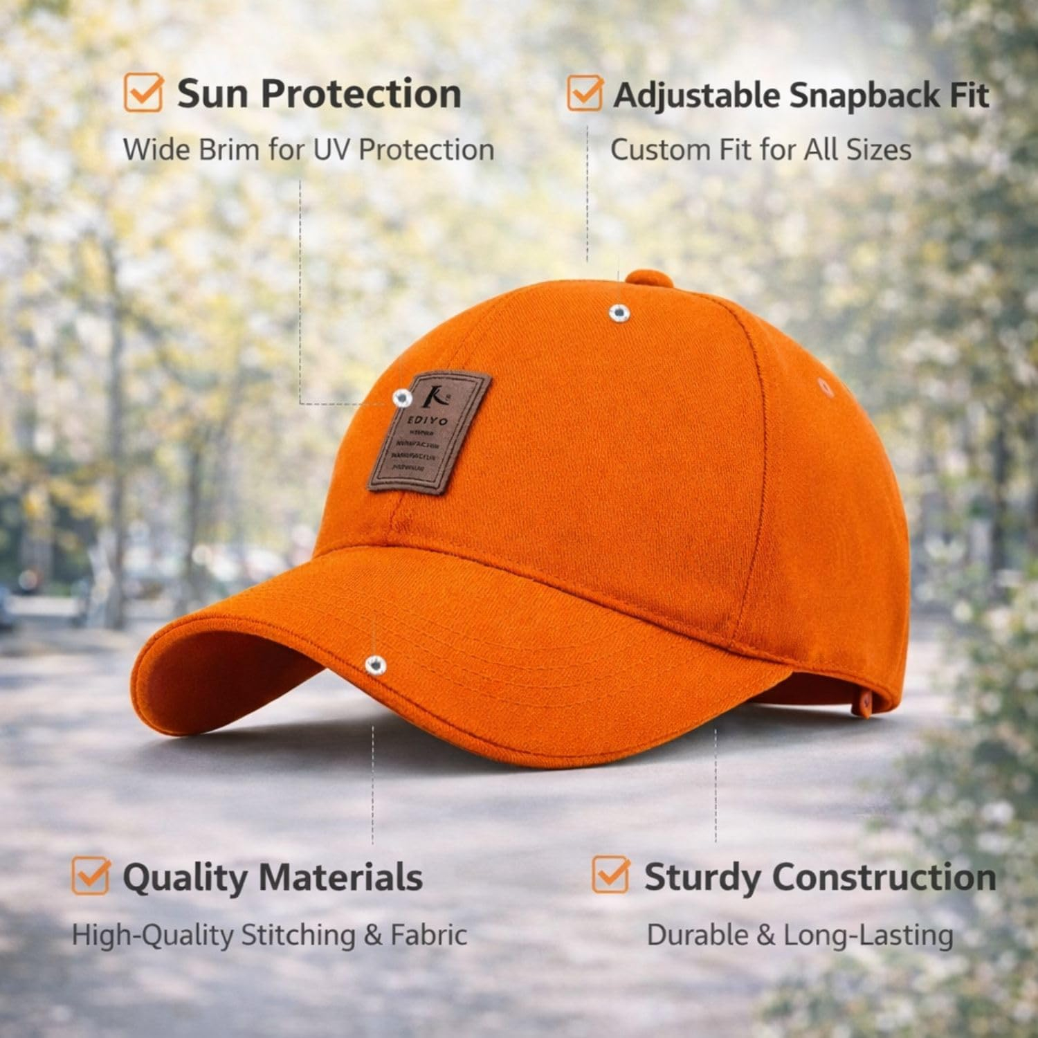 UrbanPair Unisex Baseball Cap - Image 96