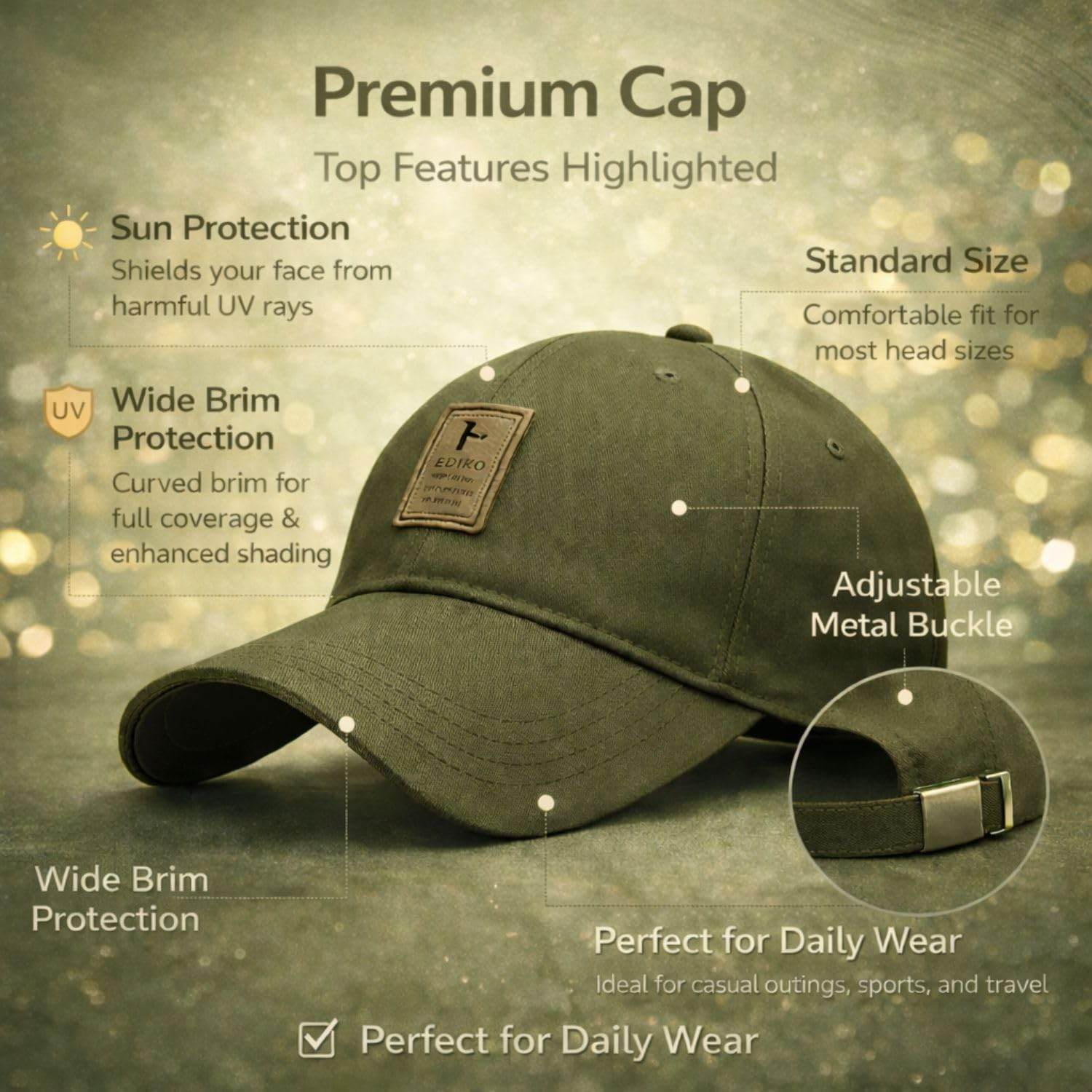 UrbanPair Unisex Baseball Cap - Image 101