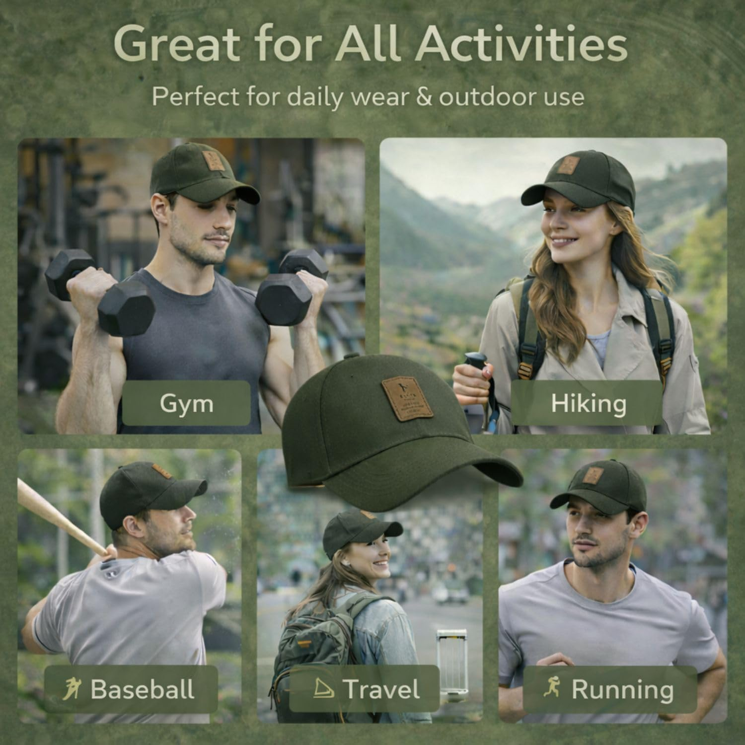UrbanPair Unisex Baseball Cap - Image 102