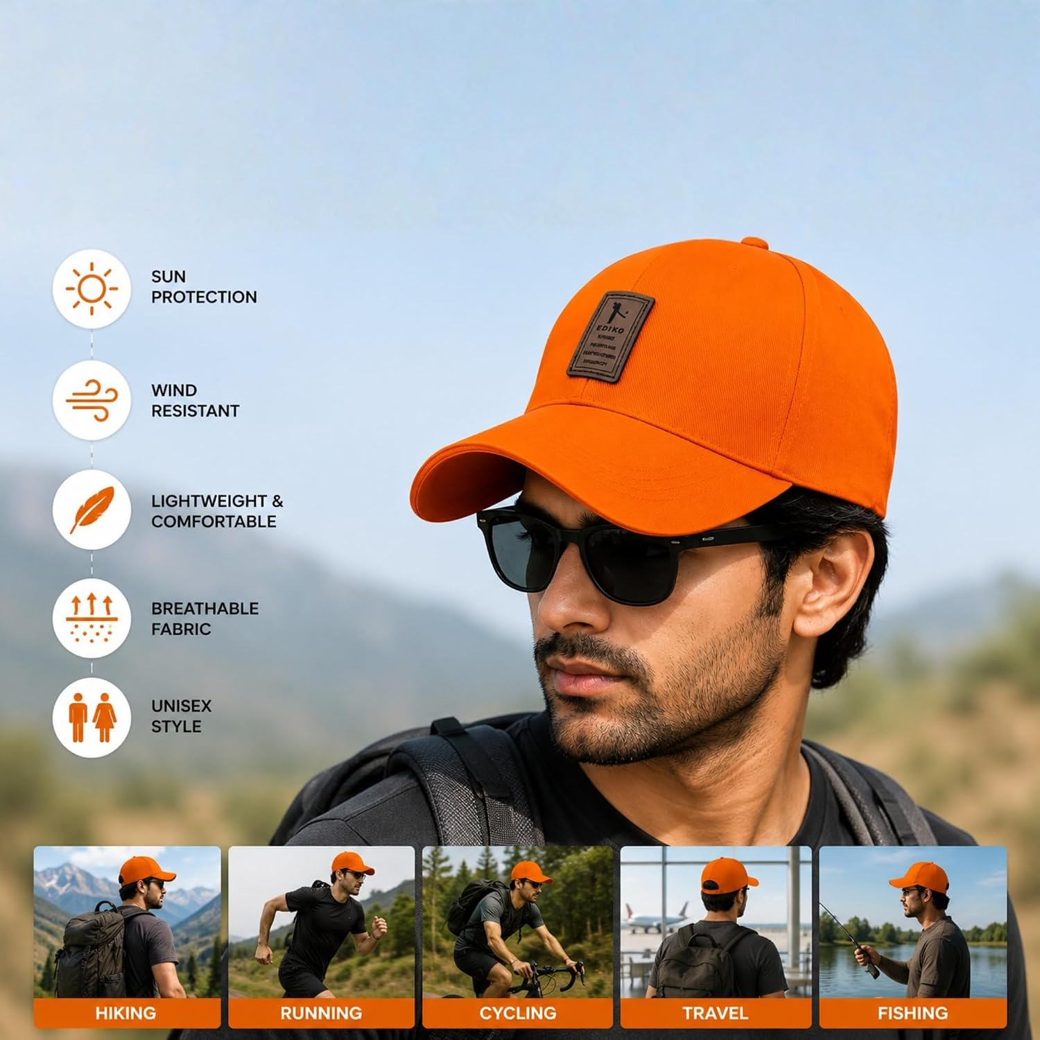 EverydayPeak Unisex Sports Cap - Image 4
